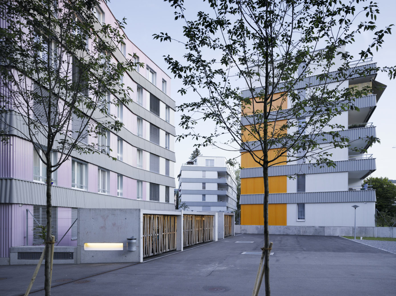 Innenraum der Siedlung