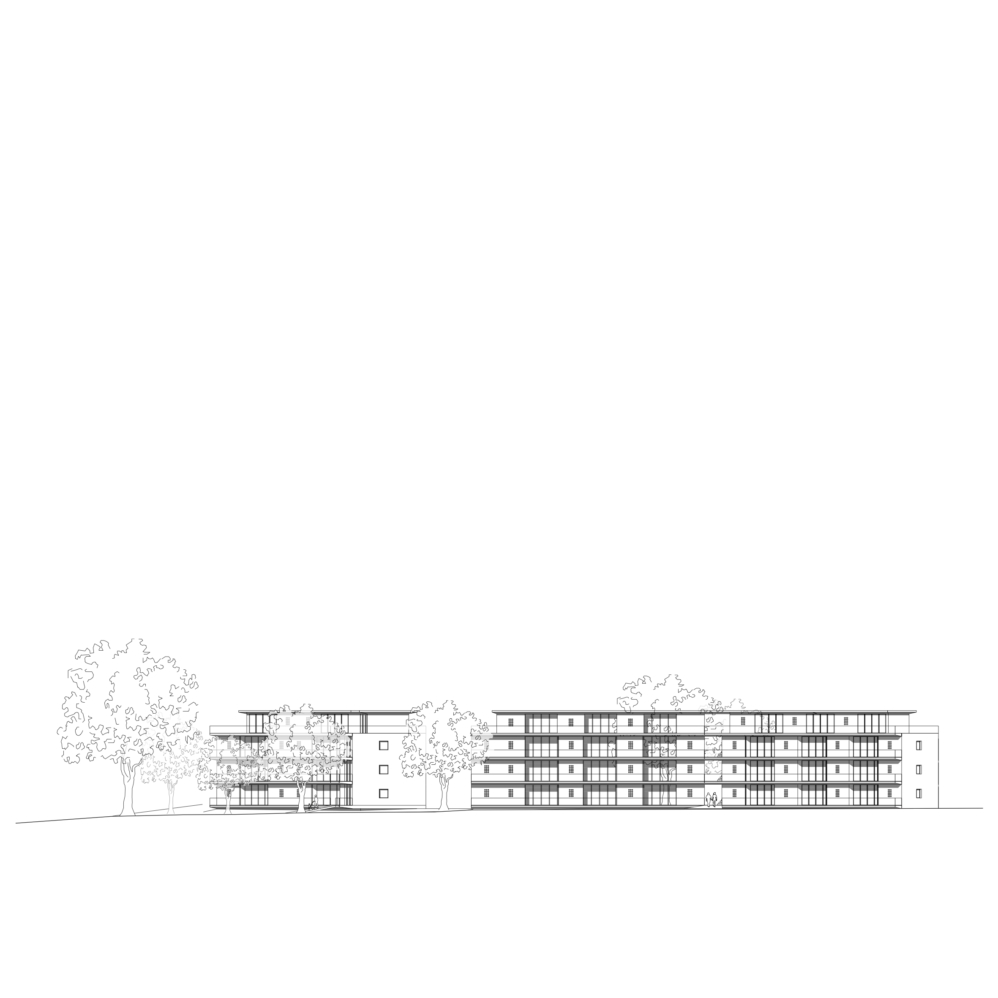 Ansicht Zypressenstrasse