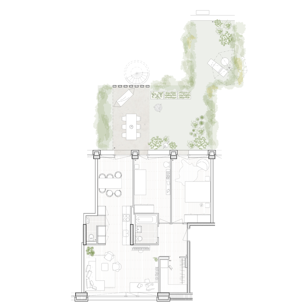 Haus Högler 1. Obergeschoss