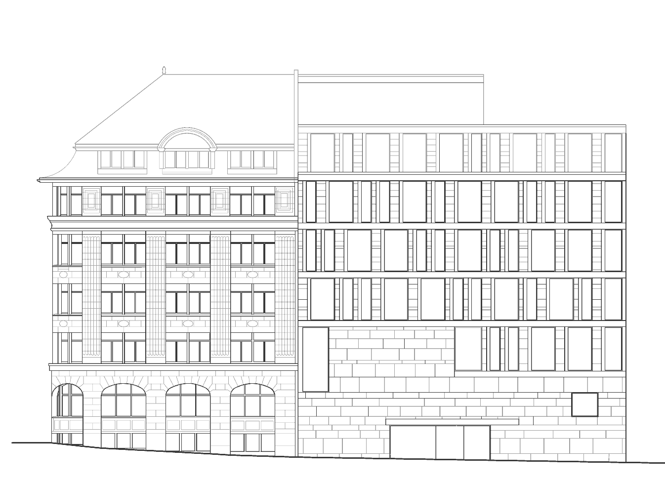 Ansicht Frongartenstrasse