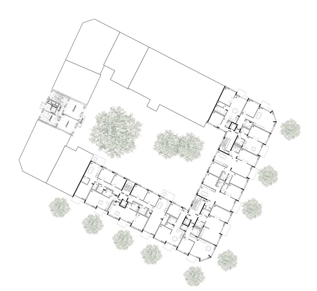 Grundriss Wohngeschosse