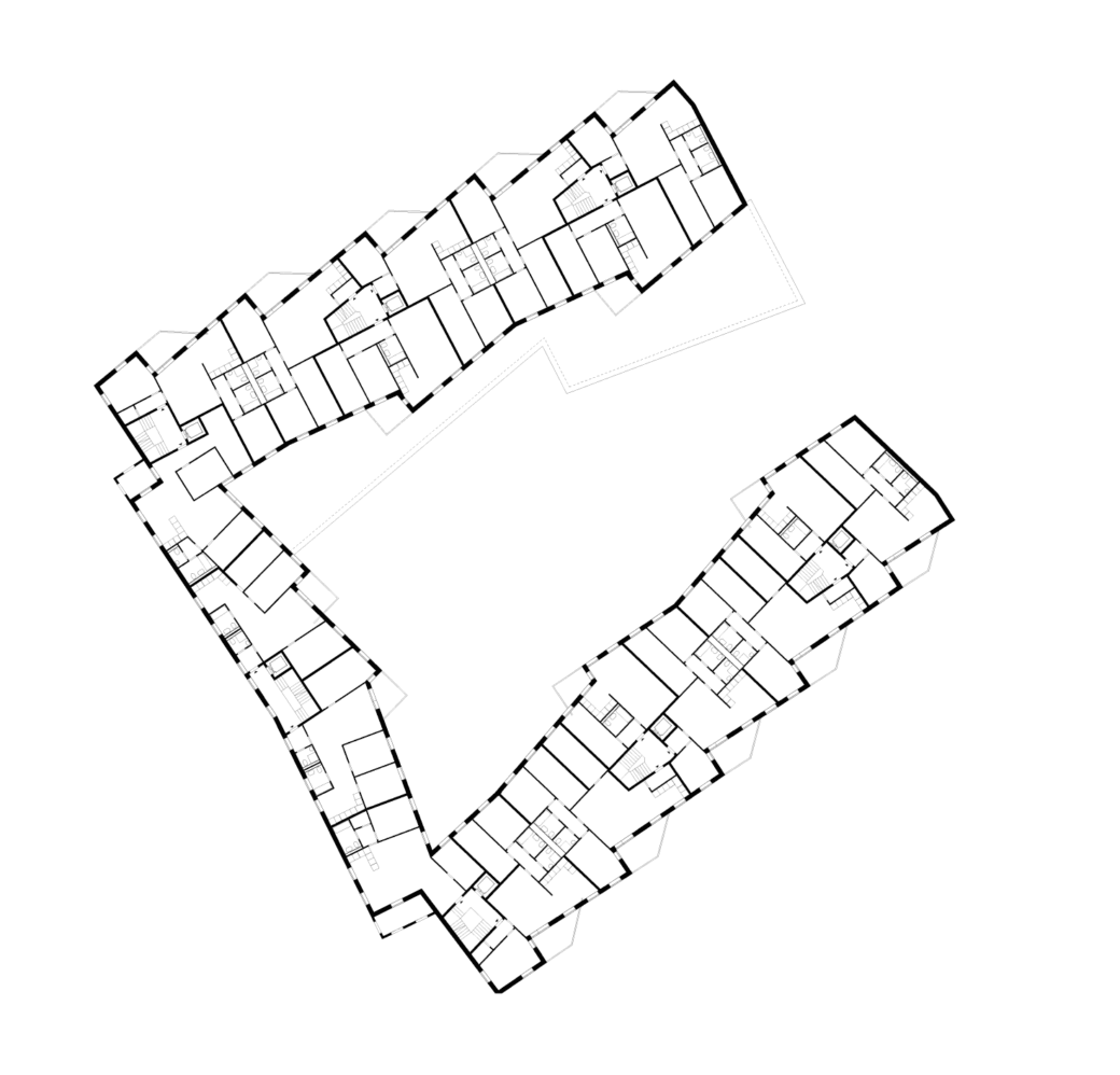 Regelgeschoss Haus Nord