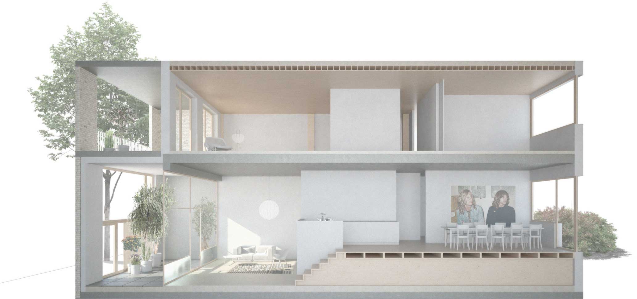 Gewerbe-/Atelierwohnen