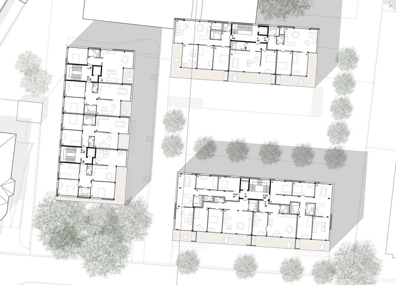 Grundrisse Projektperimeter