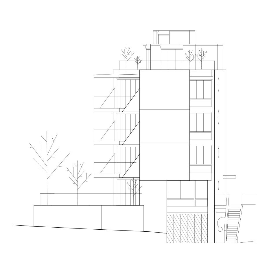 Ansicht Südost/Strasse