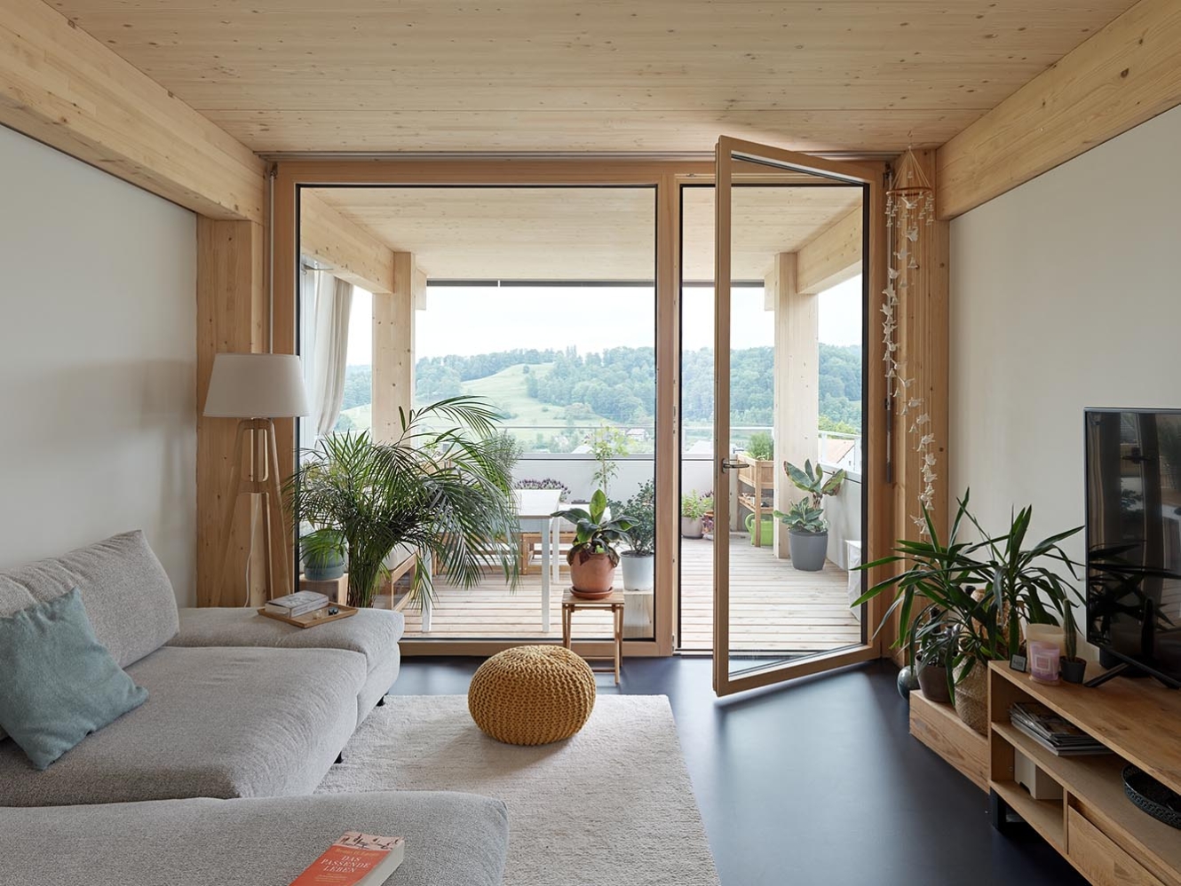 Wohnzimmer-Balkon 2-Spänner